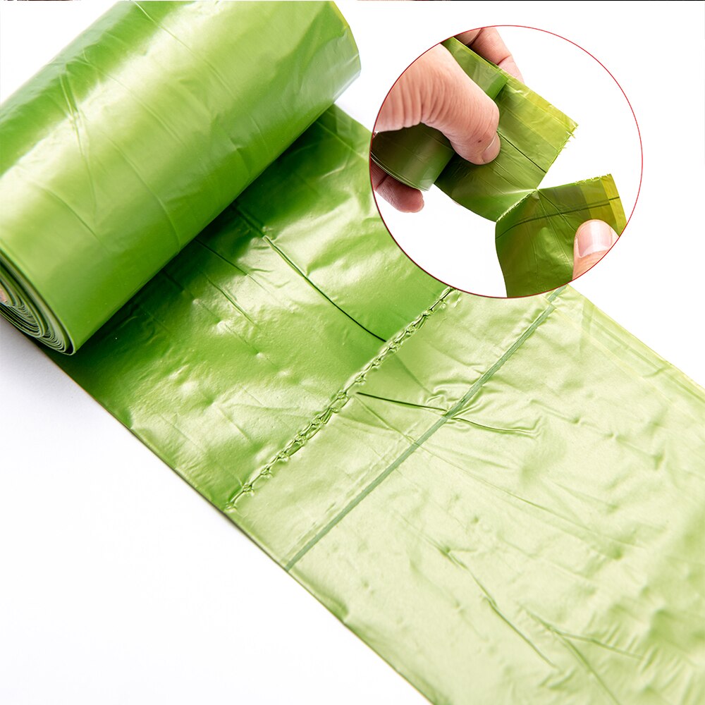 Biodegradable Dog Poop Bags Zero Waste Pet Dog Pooper Bags Litter Poop Bag Dispenser Outdoor Cleaning Products Pets Supplies