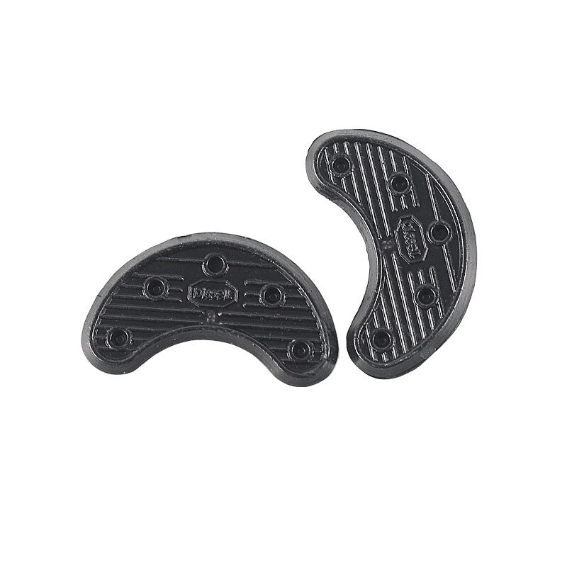 En forme de fer à cheval compensée talon autocollant semelle anti-dérapant patch réparation matériel de chaussure No 3 accessoires de chaussures