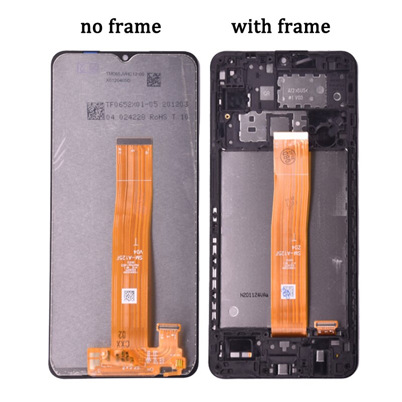 6.5 &quot;Original LCD Für Samsung Galaxis A12 Nacho LCD A127F A127M A127U LCD berühren Bildschirm Digitizer Für Samsung A127 Anzeige