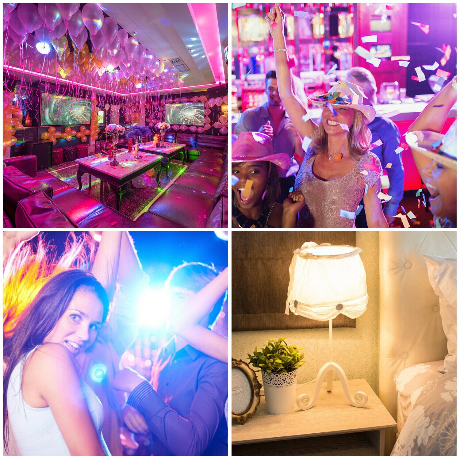 Led Spots Thuis Lamp Wifi Smart Leven App Controle Of Ir Afstandsbediening Rgb Kleurrijke E27 B22 Lamp Verlichting Voor party