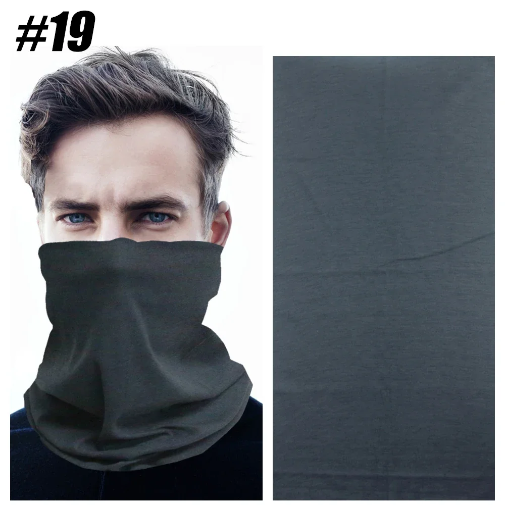 Foulards de randonnée cache-cou masque facial hommes femmes sans couture Bandana Rave visage couverture écharpe masque cagoule bandeau tête enveloppement chapeaux