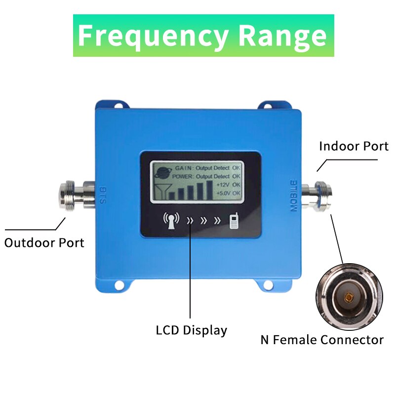 B20 800 900 1800 2100 Mhz Mobiele Telefoon Booster Mobiele Signaal Repeater 2G 3G 4G Lte Gsm umts Dcs 4G Cellulaire Amplifie Mobiele