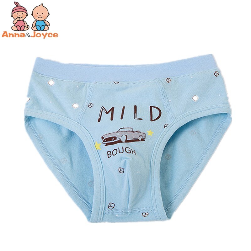 2 stuks / partij jongensondergoed babyjongens schattig ondergoed kinderen jongens slips