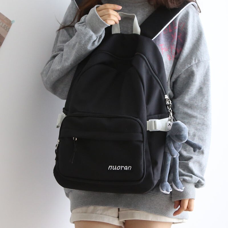 Damen-schulrucksack für Teenager-mädchen, studentinnen, gymnasialrucksack, lässiger Hochschule-stil 2022