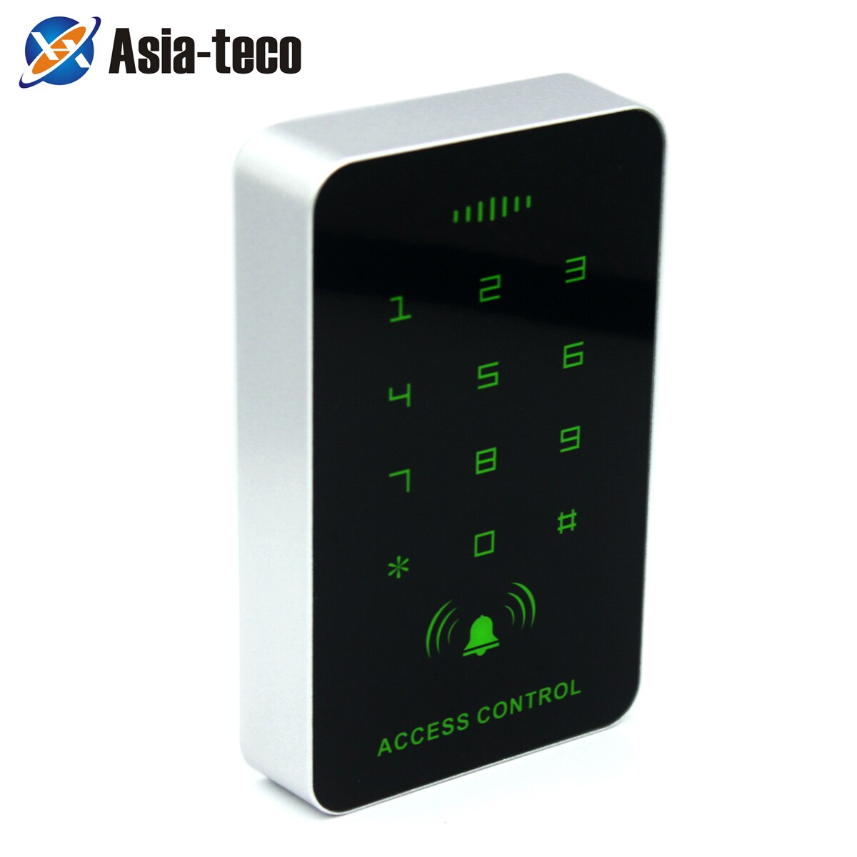 1000 users Backlight Touch Screen 125khz RFID Card Reader Keypad Access Control Reader Door Lock Opener Keyboard System: 125Khz ID version