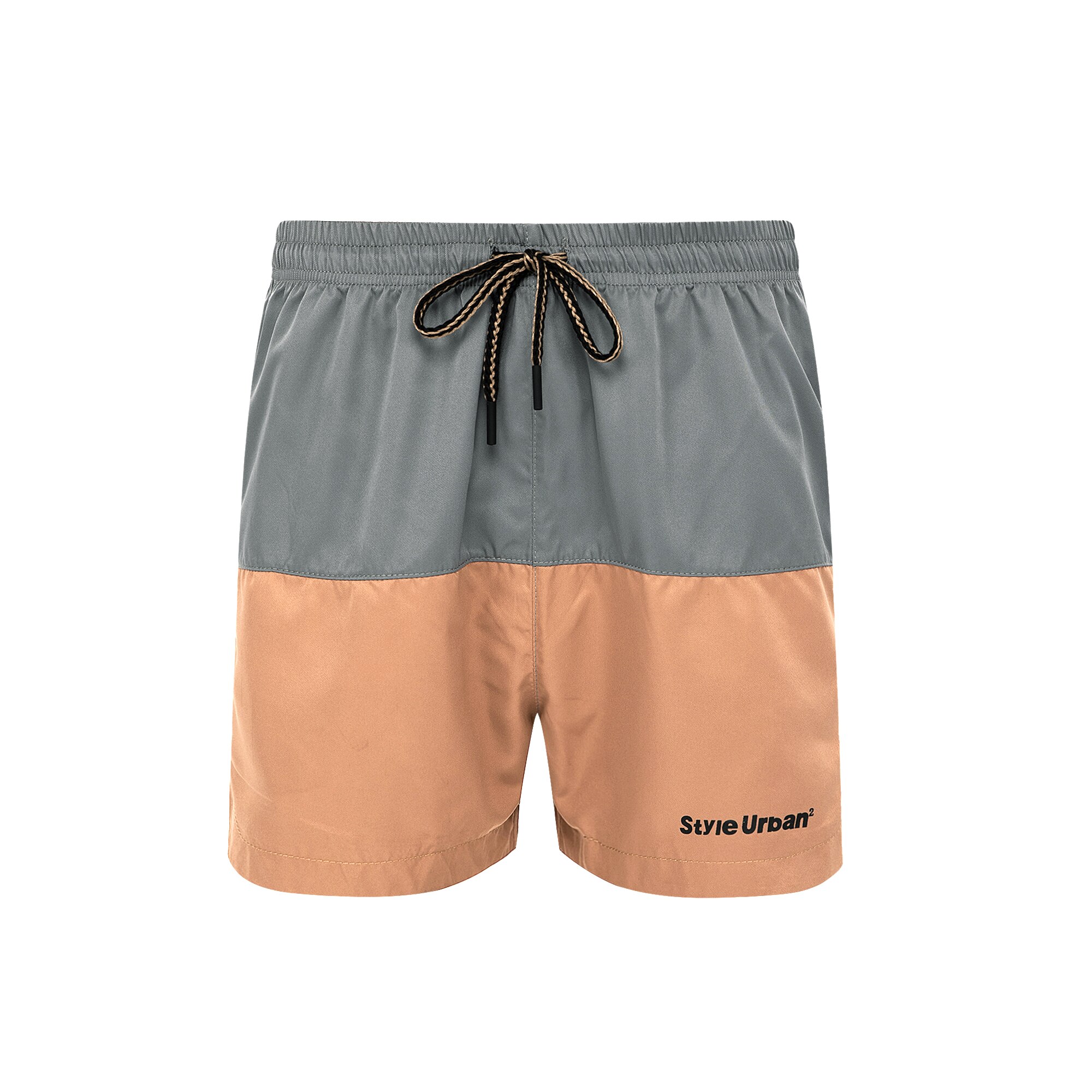 Short imprimé pour Hommes Streetwear Pantalon homme Décontracté Shorts D'été Plage Pantalons Courts Nouvelle Hommes Vêtements Europe Taille: DK46 Orange / M
