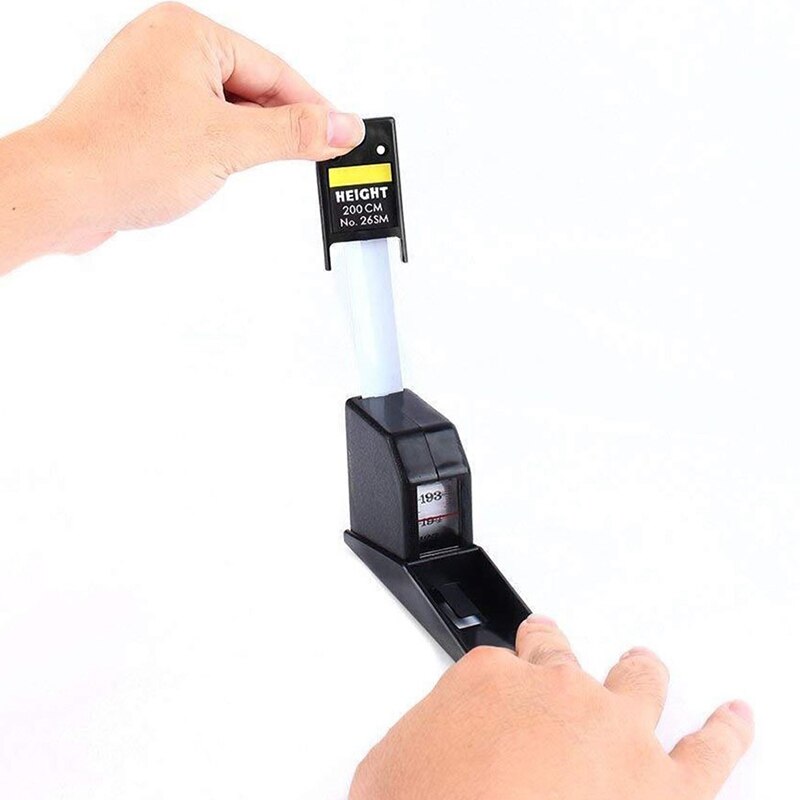 Tape Measure Wall Mounted Retractable Growth Altimeter for Body Accurate Height Meter