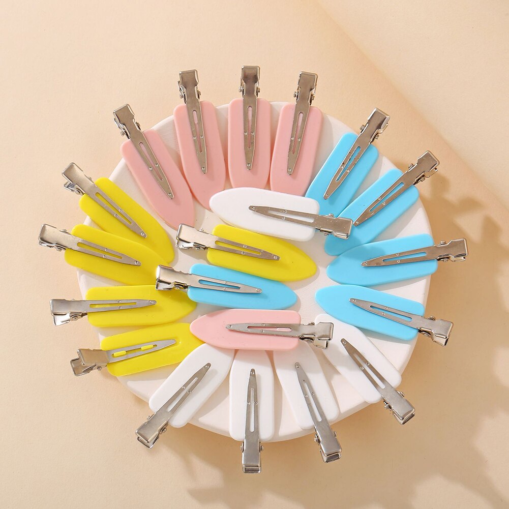 Kit de pinces à cheveux colorées, 5 pièces, accessoires de coiffure pour femmes et filles