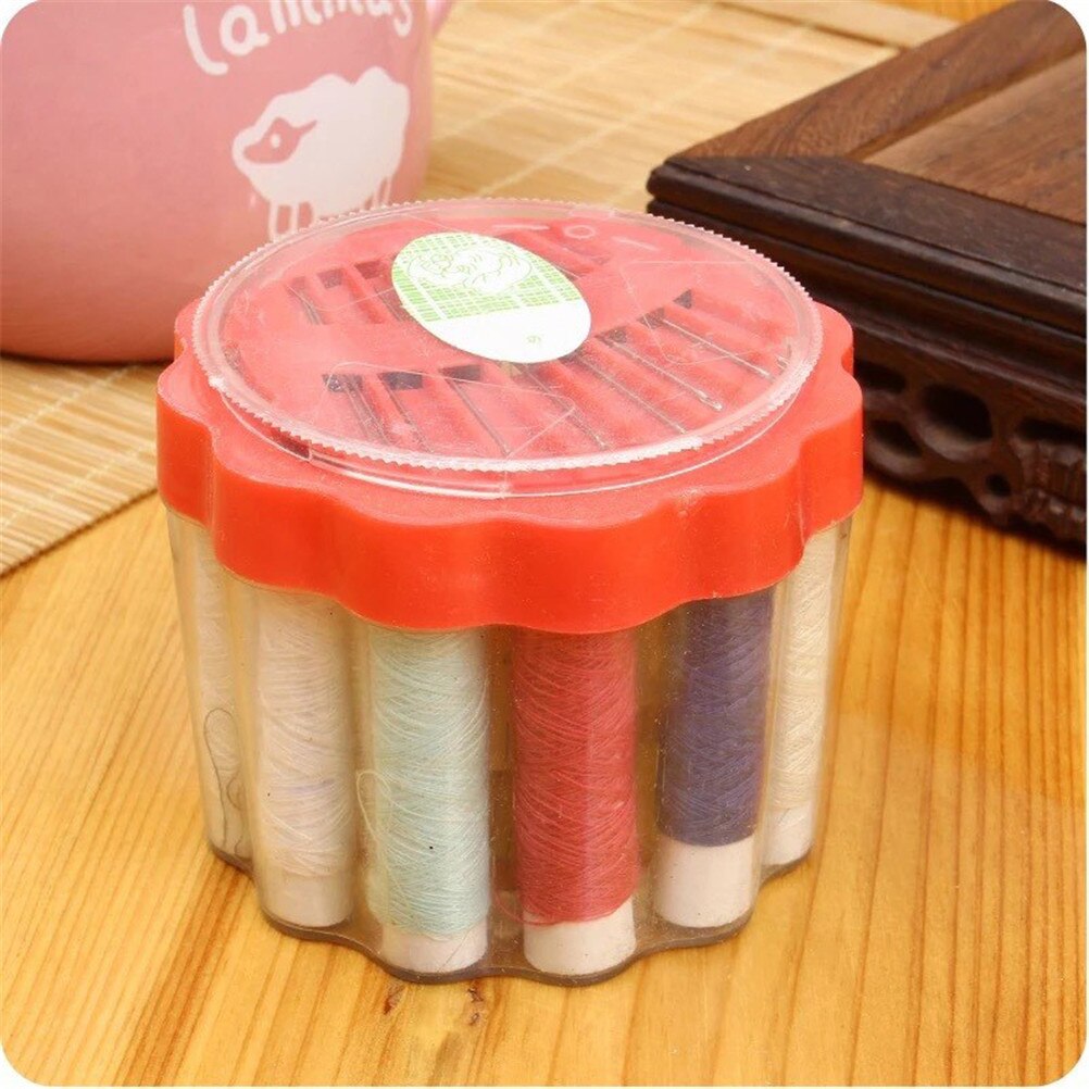 Polyester Spool Sewing Thread Hand Quilting Sewing Machine Embroidery Sewing Thread Home DIY Sewing Accessories 1Set