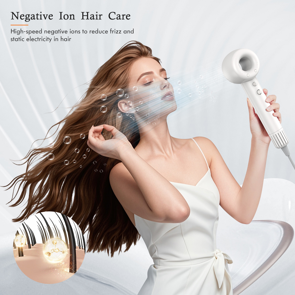 Nopeat hiustenkuivaajat negatiivisten ionien hiustenhoitoon nopeasti kuivaava ammattimainen lehdetön hiustenkuivaaja henkilökohtainen muotoilulaite salonkilaite