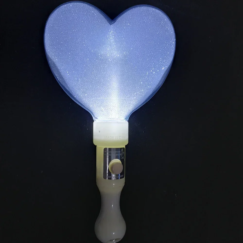 Herzförmige LED-Leuchtstäbe, Love Glow Konzert-Cheer-Sticks, batteriebetrieben, Konzert, Partyzubehör