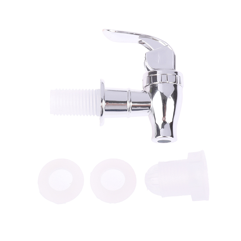 1PC Glass Wine Bottle Faucet Jar Wine Barrel Water Tank Faucet With Filter Wine Valve Water Dispenser Switch Tap Bibcocks Beer: Burgundy