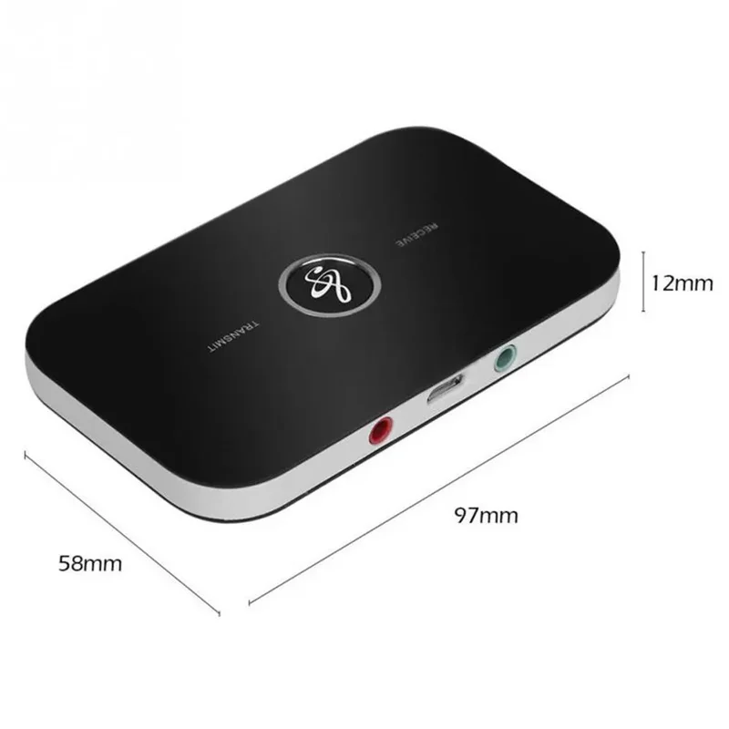 Bluetooth-bilstereo-sender og mottaker trådløs adapter usb-dongle 3.5mm aux rca for tv pc-hodetelefoner hjemmestereo