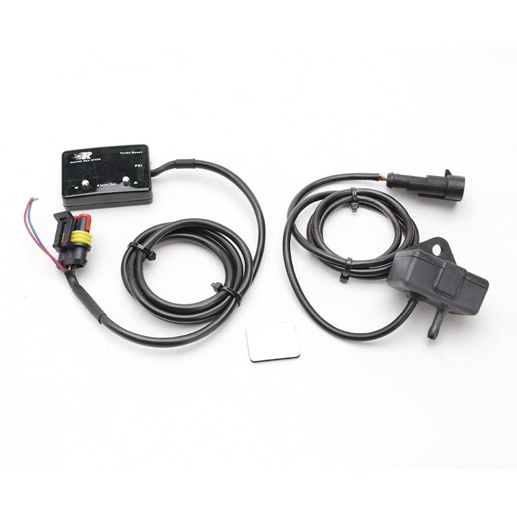 Universele Auto Digitale Turbo Boost Gauge Blauwe Led Display -14 ~ 40PSI Druk Meter IP-TBM-01