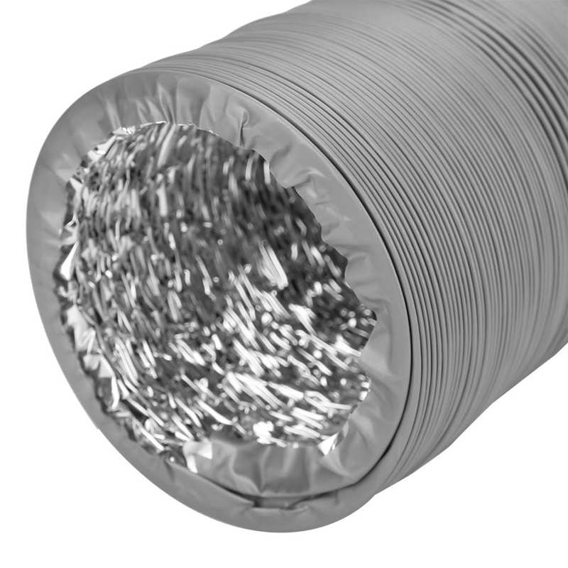 Thickened Double Layer Aluminum Foil Flexible Ducting Ventilation Telescopic Exhaust Hose for Ventilator Diamete 100,8 Meters