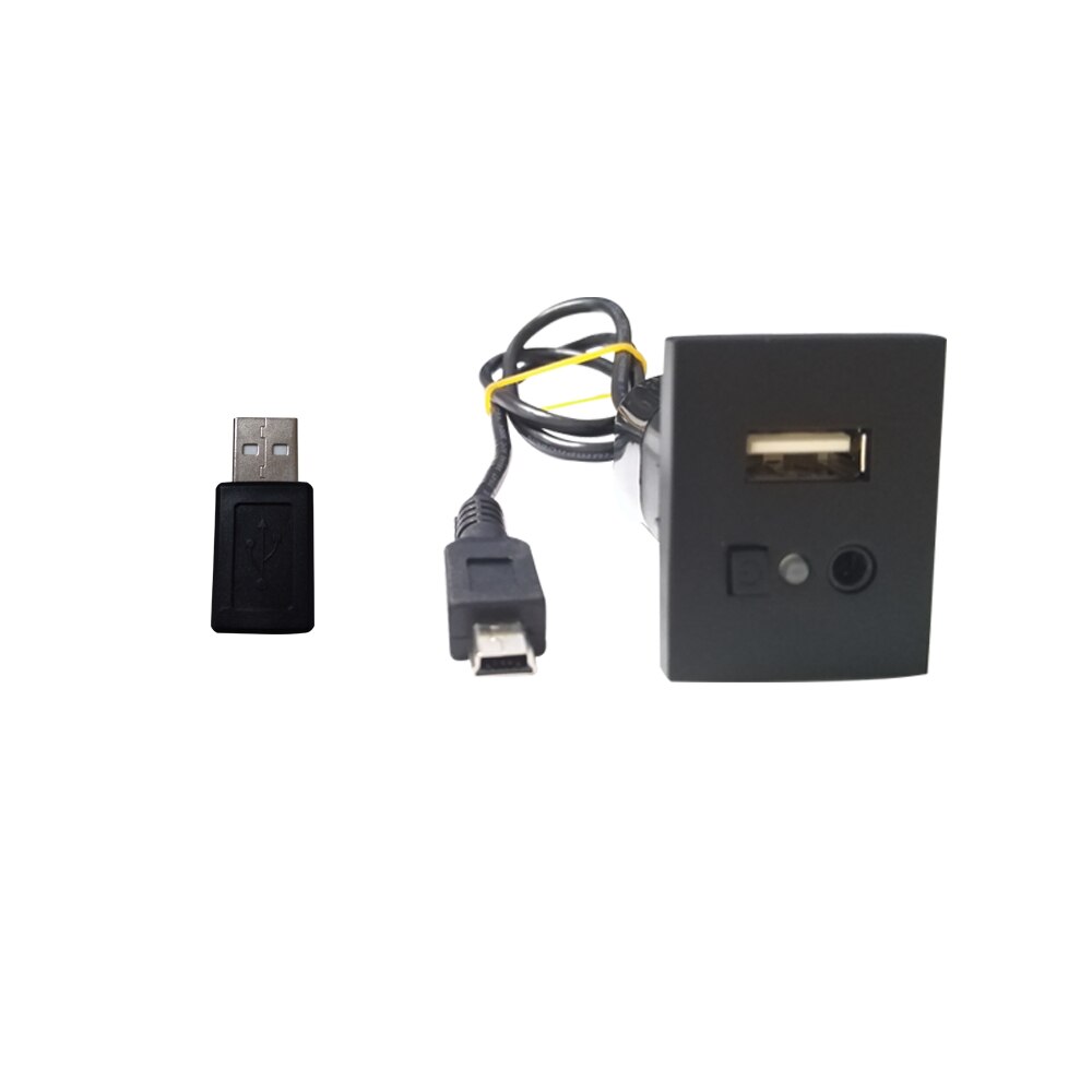 Voor Ford Focus MK2 Usb Interfaces Plug Knop Kabel Interface Met Mini Usb-Interface