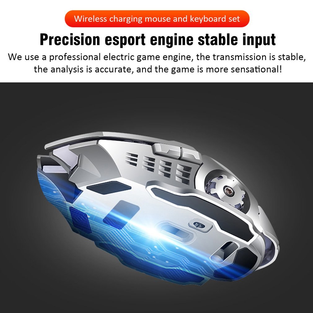 K680 Gaming tastatur und Maus Drahtlose tastatur Und Maus Set LED Tastatur Und Maus Kit Combos