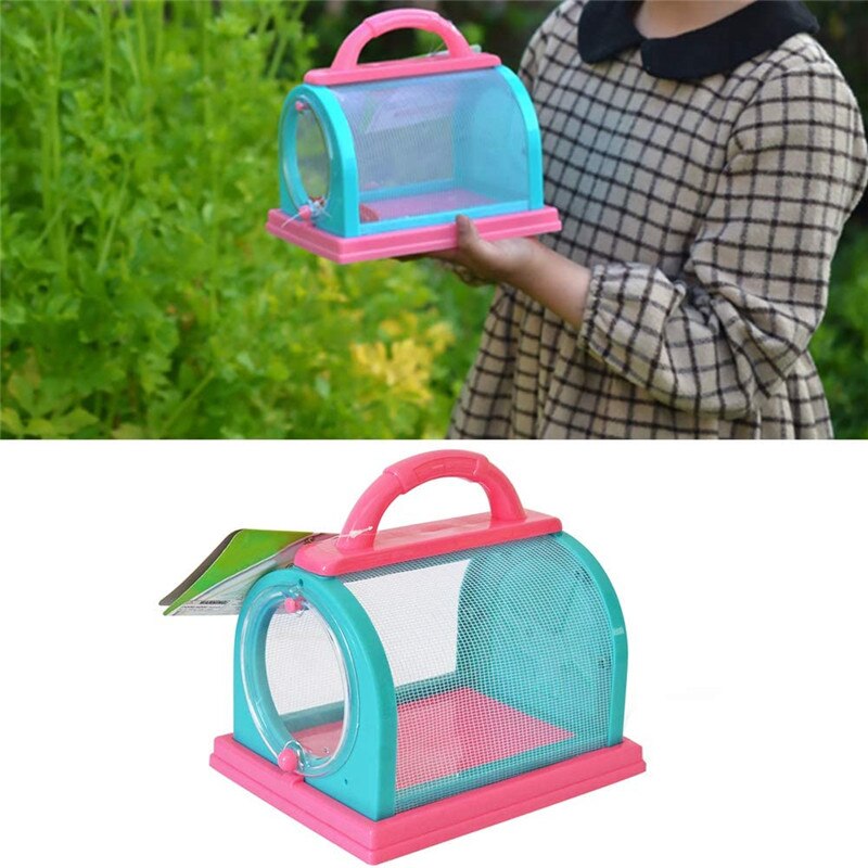 Peuter Kids Insect Bug Kooi Met Pincet En Vergrootglas Bug Capture Kit Achtertuin Exploratie Critter Speelgoed Observatie Experiment