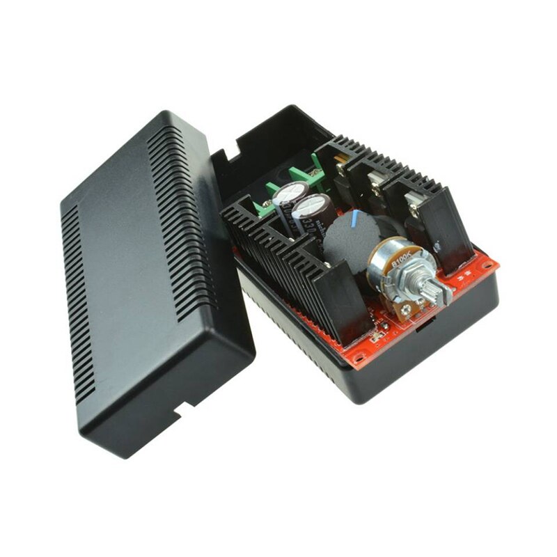 9-50V PWM DC Motor Controller DC Motor Speed Controller 2000W 40A Speed Control Switch with Shell