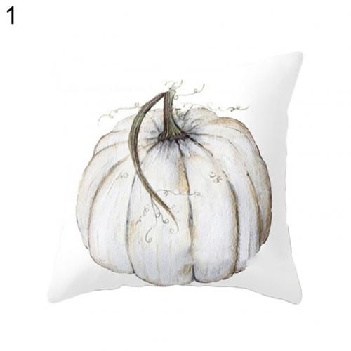 18 inch aquarel halloween thanksgiving kerst pompoen kussenhoes decoraties voor thuis kussensloop bed bank decoratie