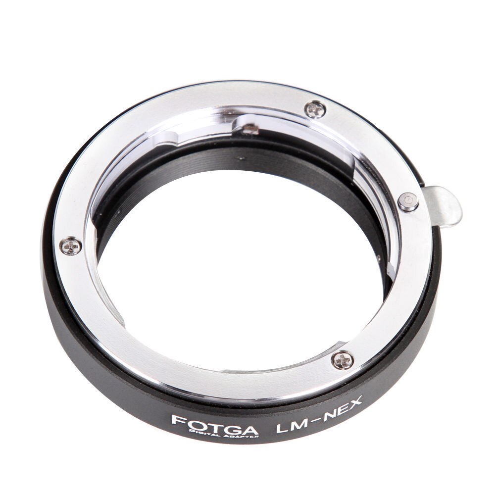 FOTGA Adapter Ring voor Leica M Lens Sony E Mount A7III A9 A7R A6000 A3000 NEX-7 6 5 3 5N 3VG10E VG20E Camera 'S Camcorders