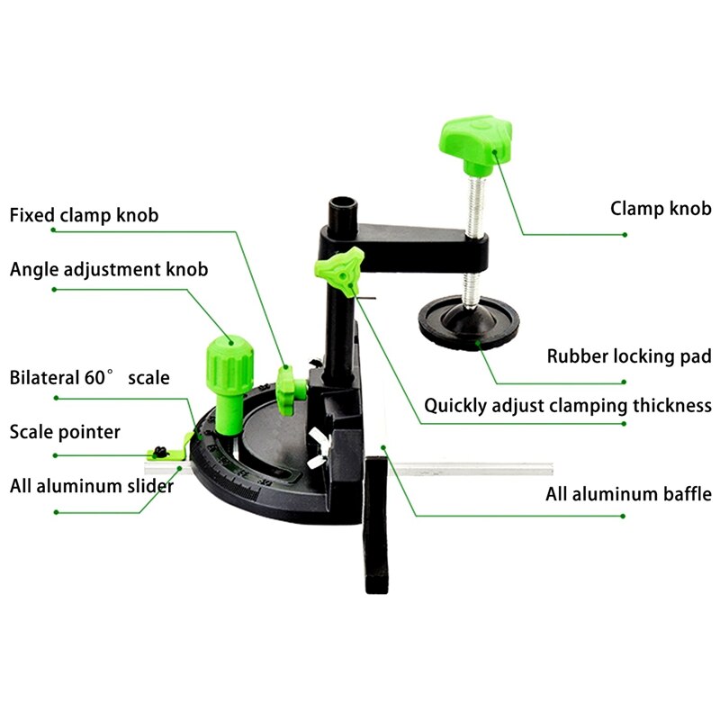 Woodworking DIY Accessories Guide Rule Table Saw Pusher Woodworking Table Saw Angle Ruler Table Saw Push Handle