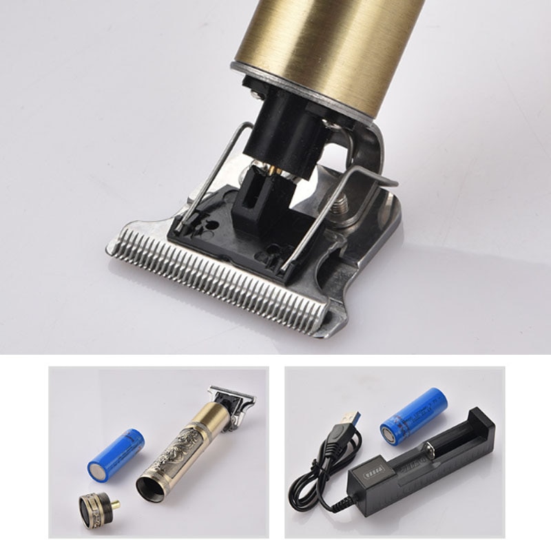 retro Eletric Profi Männer Haar Haarschneidemaschine kabellos Null Gapped Trimmer Bart Haarschnitt Maschine Neue Barbier Punk Friseur Geräte