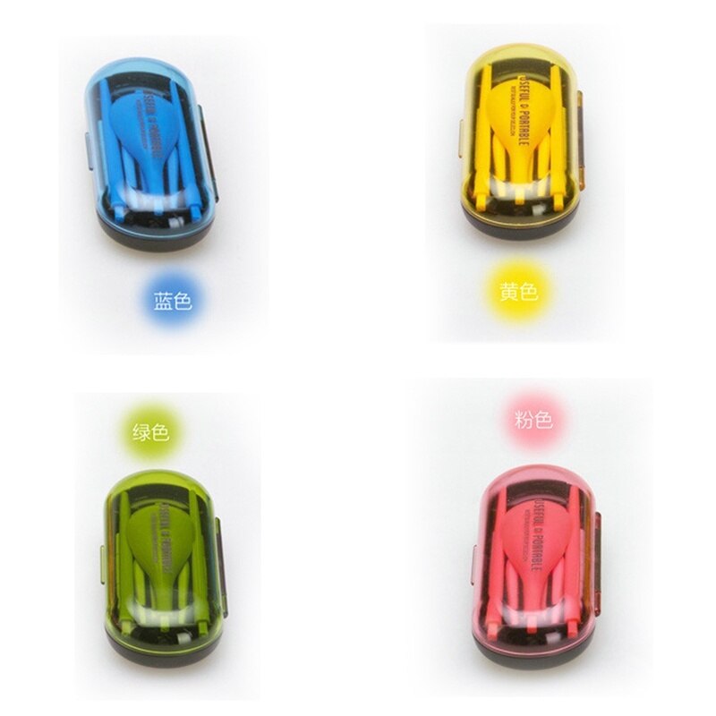 1 set Portatile Pieghevole Da Tavola 4 colori Pieghevole Escursioni Outdoor Campeggio Cucchiaio Forchetta Bacchette Set Set di Posate Prodotti Per Esterni: yellow