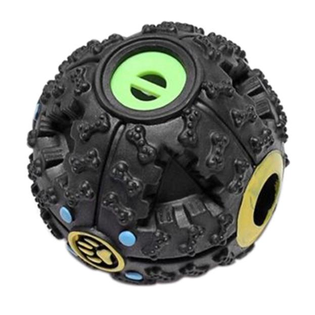 Animal de compagnie chien chat jouer grinçant couineur couac son mâcher support balle jouet #0212y10