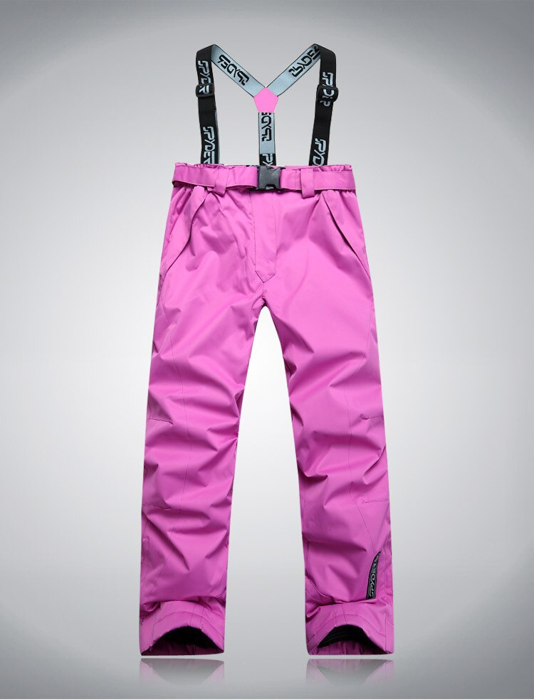 Winter Ski Broek Mannen & Vrouwen Thicken Warm Snowboard Broek Sneeuw Broek Thermische Waterdichte Esqui Skiën Verwijderbare Jarretel