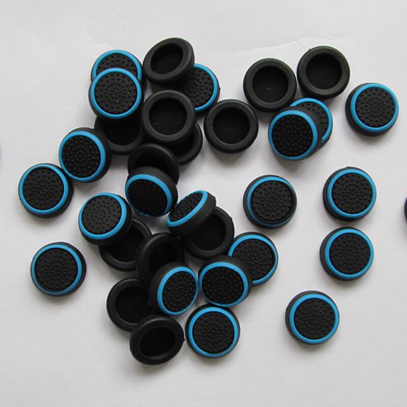 2 pz/set Joystick Rocker Cap Set Per PS3 PS4 XBOX ONE Cap Rocker Impugnatura A due colori Della Copertura Del Silicone TSLM1