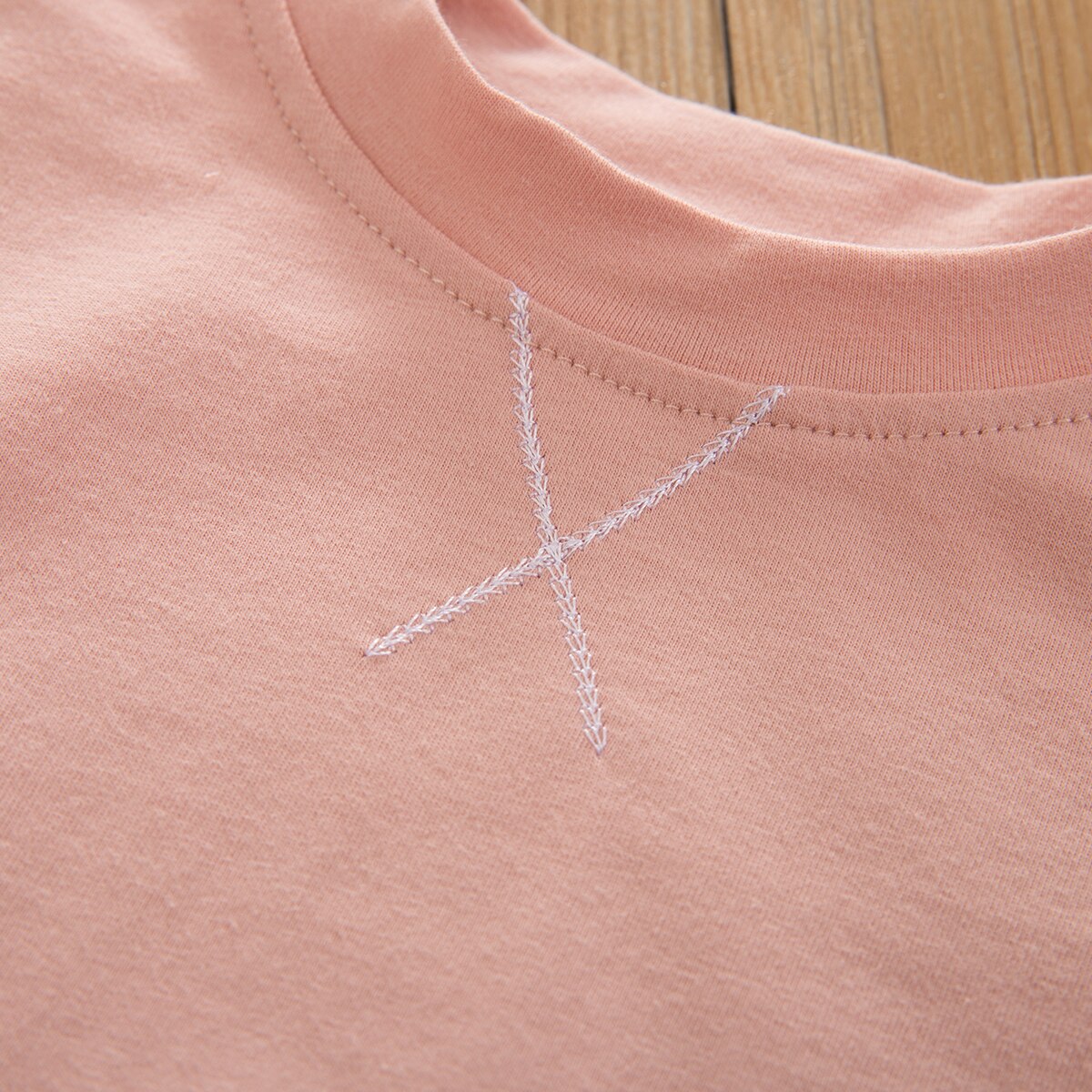 Ensemble 2 pièces en coton pour bébé fille et garçon, tenue décontractée à manches longues, survêtement pour enfant en bas âge, pull-over, haut et pantalon