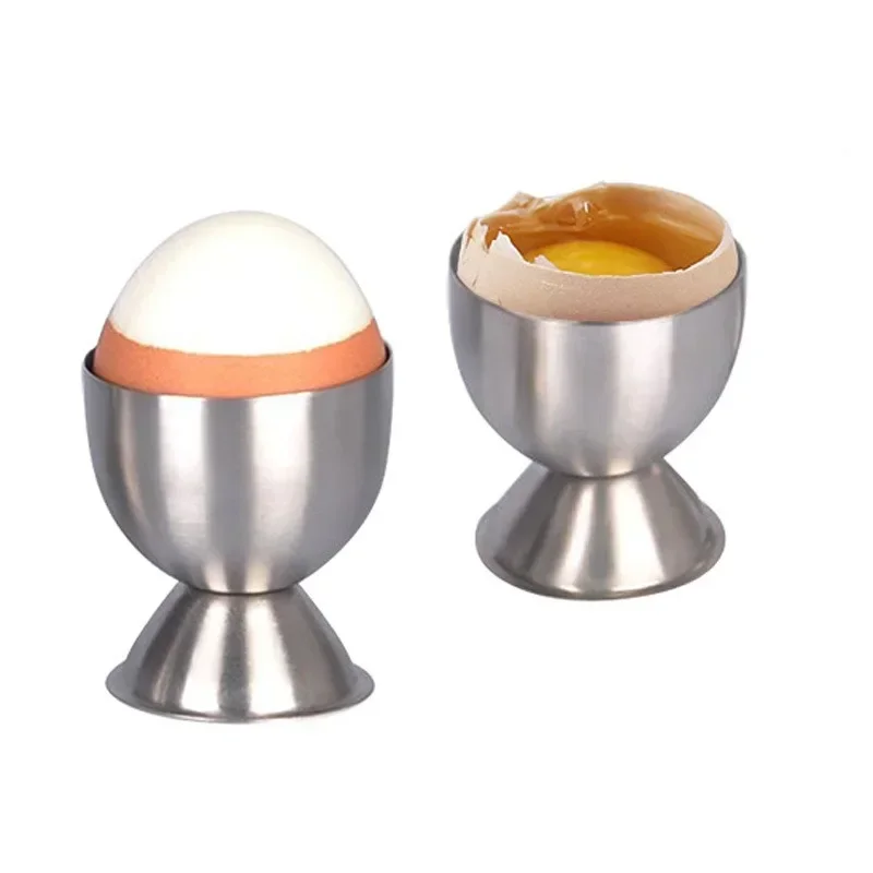 Aço inoxidável Egg Holder, Caviar Cup, Breakfast Egg Holder, Banquete Suprimentos, Acessórios de Cozinha, 1Pc