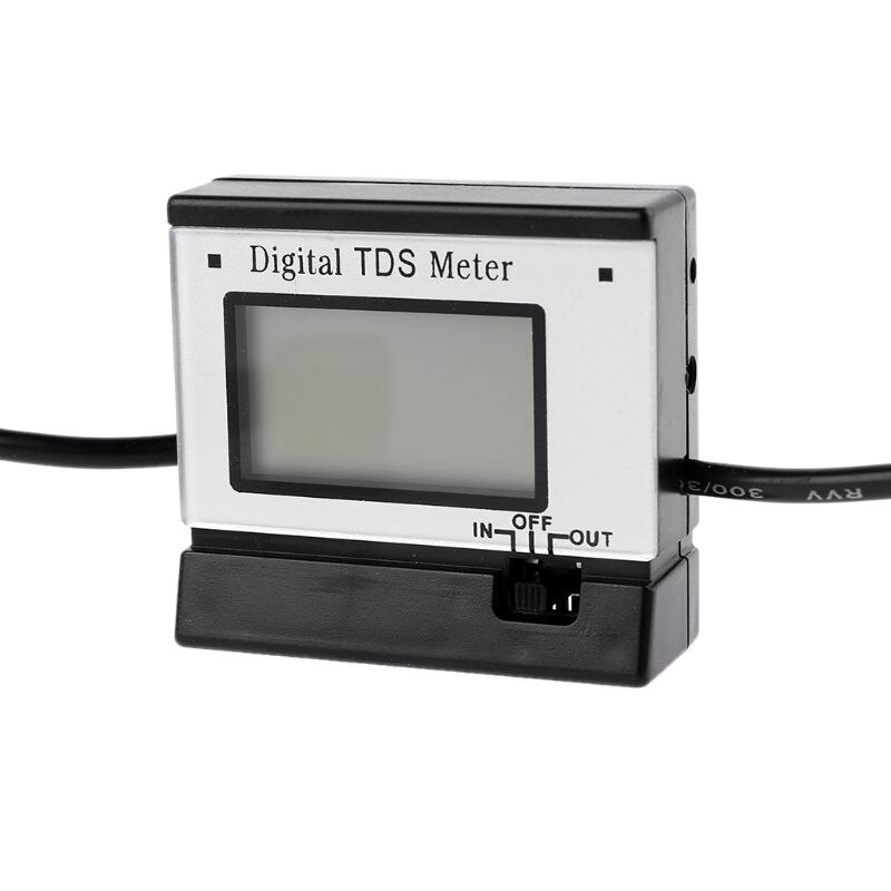 Digital TDS Meter 0-1999PPM Water Monitor Tester Dual Way High Level Probe 1mg/L PPM Accuracy +/-2%