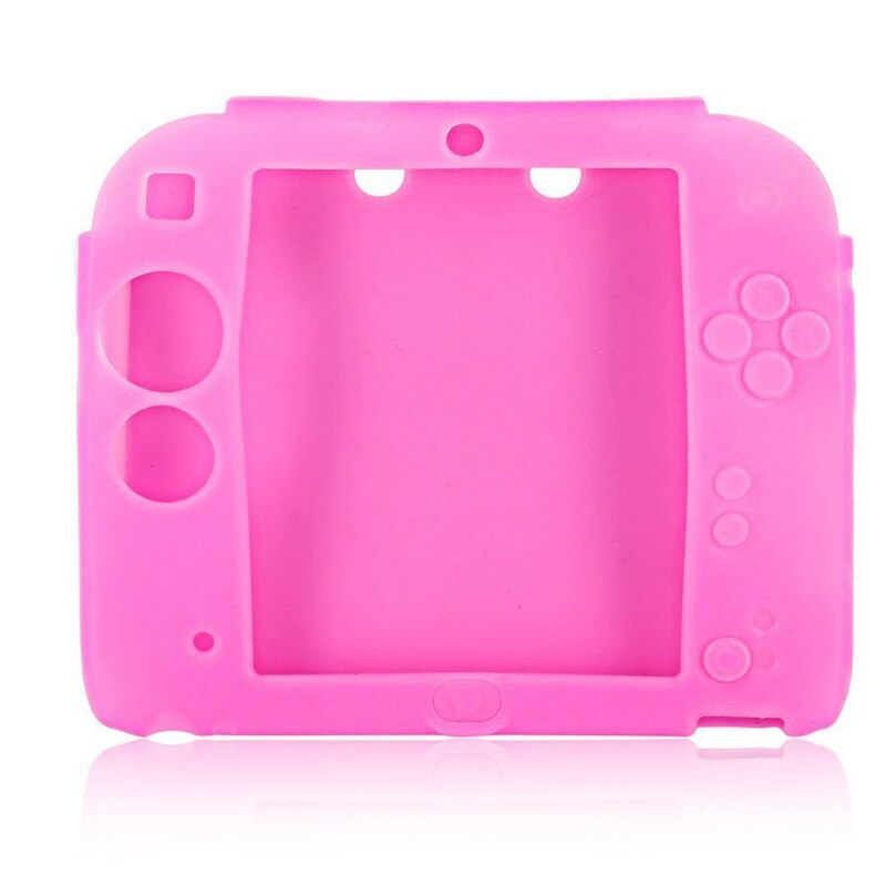 Zachte Siliconen Handheld Console Protector Skin Cover Case Anti-shock Game Player Beschermende Shell Case Voor Nintendo Nintend 2DS