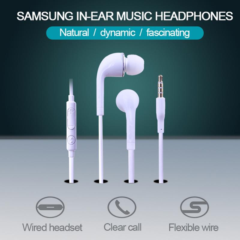 Android Mobile Phone earphone Wired sport Earbuds With Mic Headset In-Ear For Samsung S4 Headset TSLM1