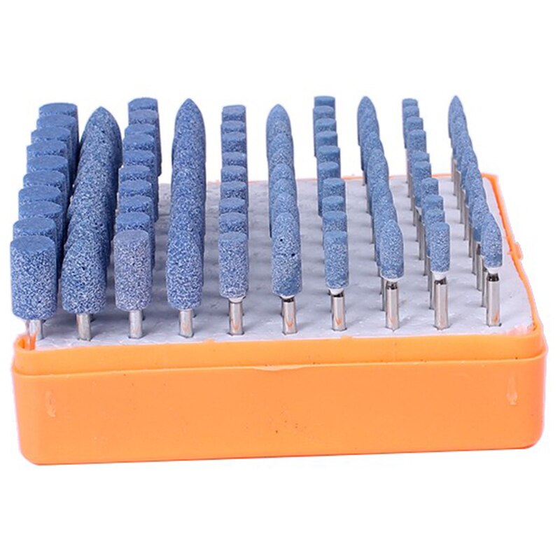 Universal Rotary Assorted Abrasive Stone Accessory Tool Kit for Dremel Grinder Grinding Polishing 100Pcs