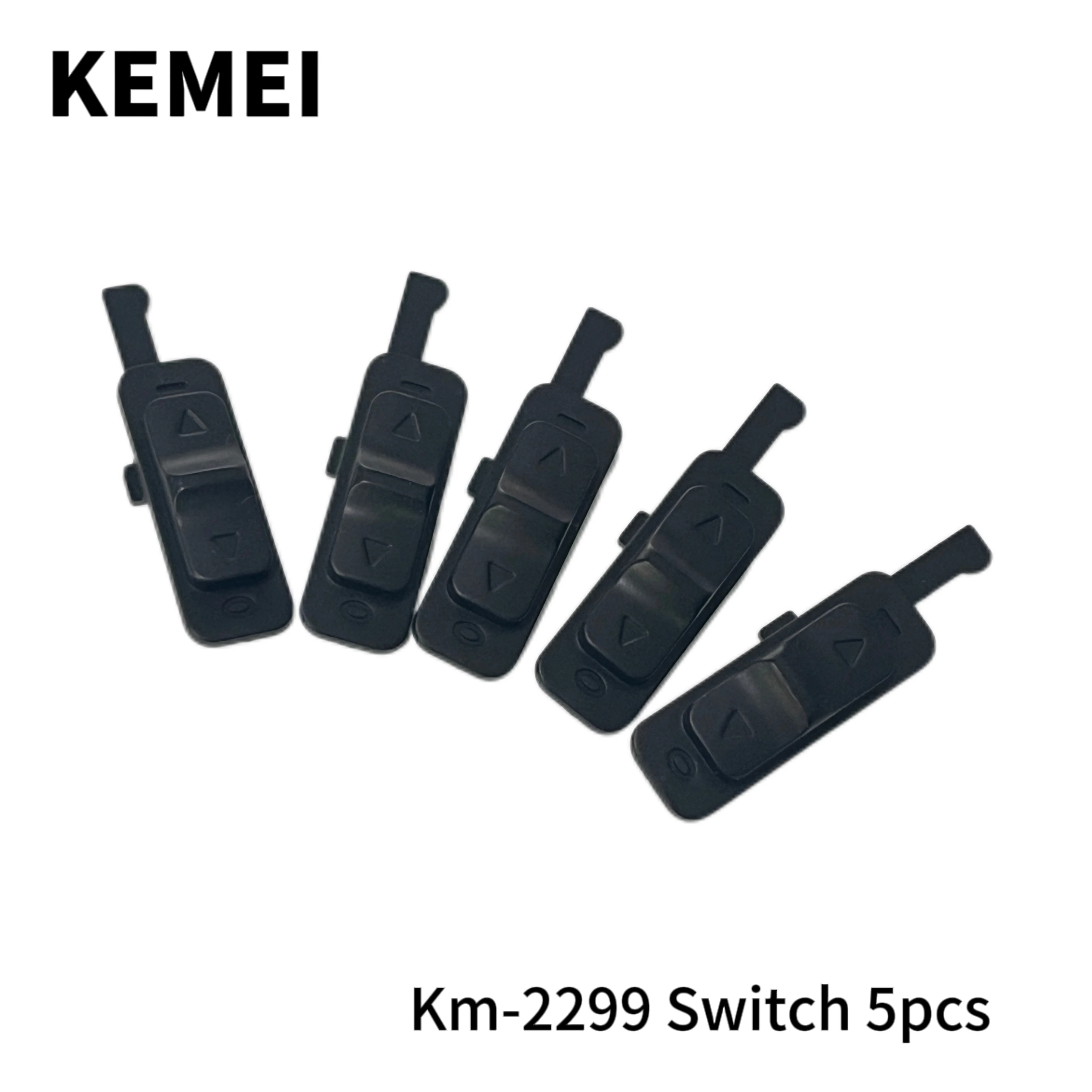 Kemei 2299 Barber Cordless Hair Trimmer original accessory KM-2299 spring plastic switch blade circuit board: GRAY