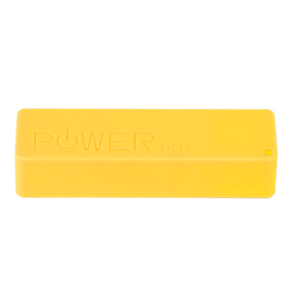 Cargador de batería portátil sin batería, cargador de batería de respaldo externo de 2600mah, 1x18650, funda para teléfono inteligente