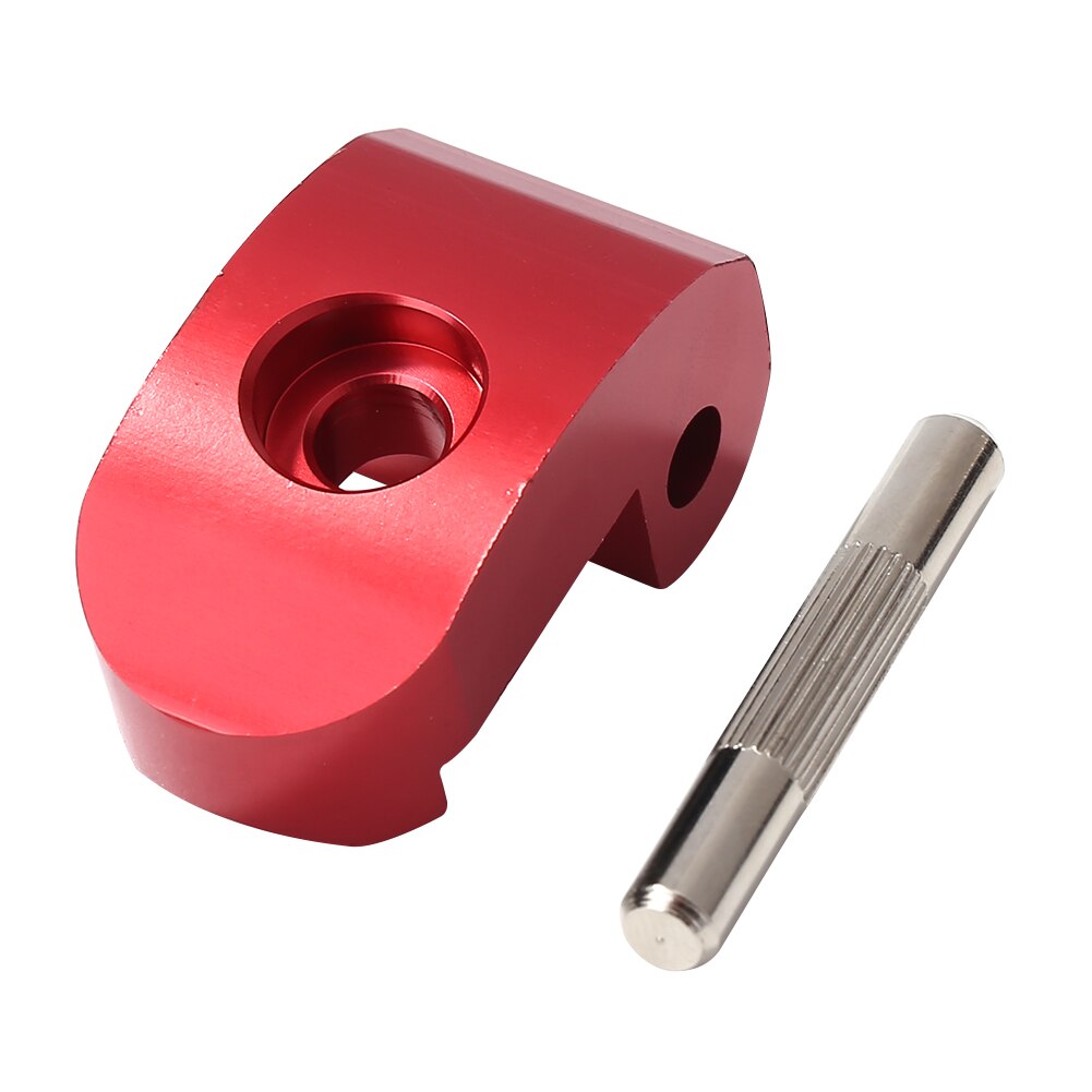 Folding Hook Hinge Bolt Lock Screw Electric Scooter Outdoor Portable Scooter Skateboard for Xiaomi M365 Scooter Set: Red