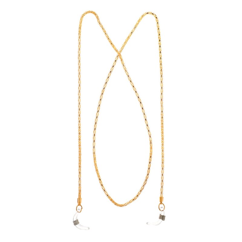 Solglasögon halsband halsband metall glasögon glasögon kedjesnöre för läsglasögon: Gd