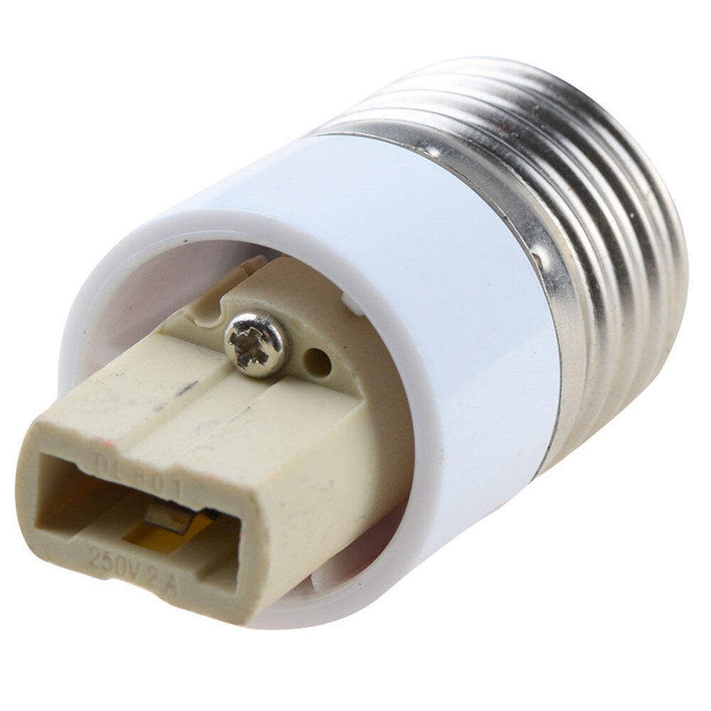 10 stk / lot  e27 to g9 adapterkonverteringsstik   g9 lampe base adapter brandsikkert materiale  g9 adapter adapter lampeholder