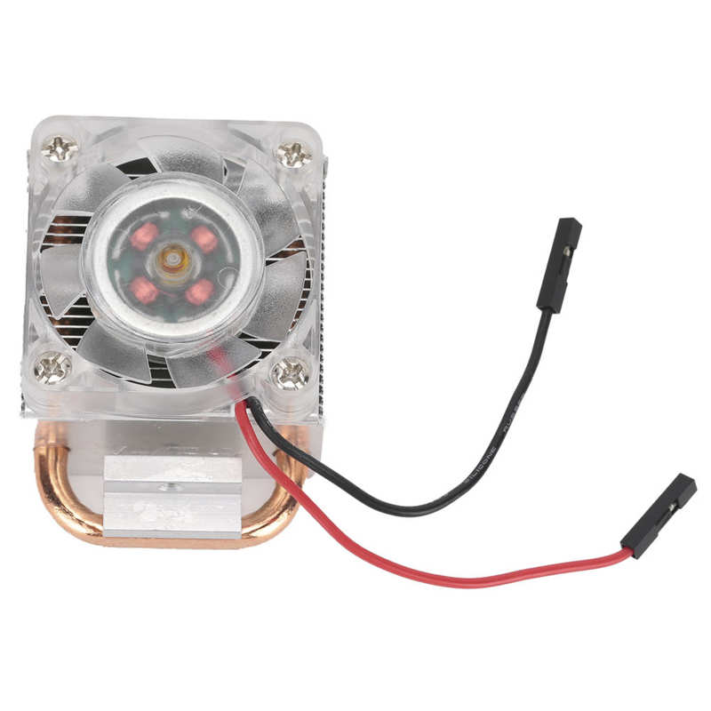 5V 0.4W CPU Cooling Fan 7-Blade Ice Tower Heatsink for Raspberry Pi 4/3B+/3B Cooler System CPU Cooling Fan