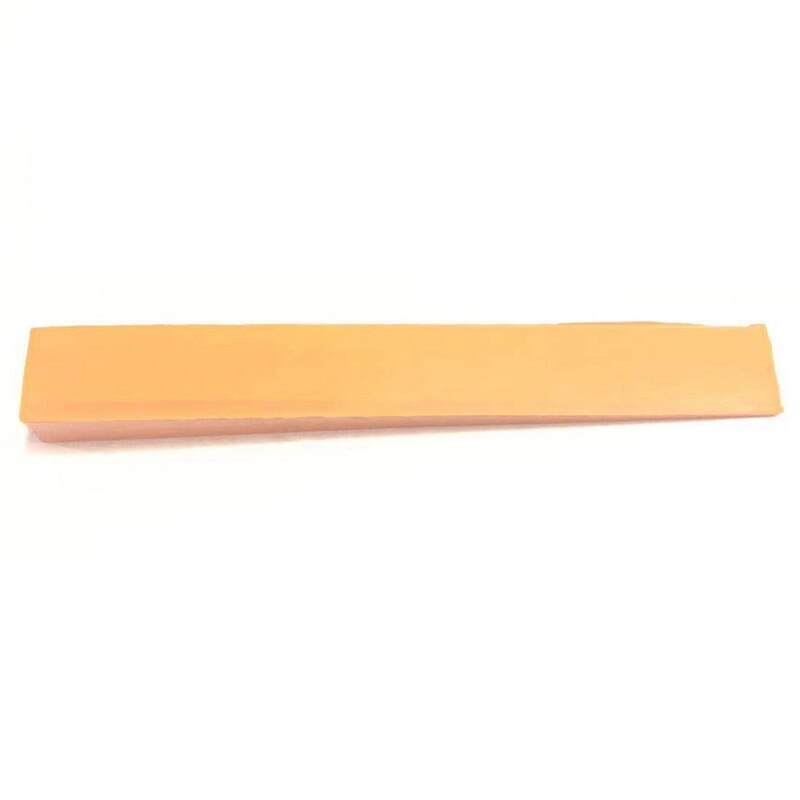 Sourdine de Piano en caoutchouc, 2 pièces, accessoires de réparation de Piano, insonorisé, fourchette en cuir-Orange