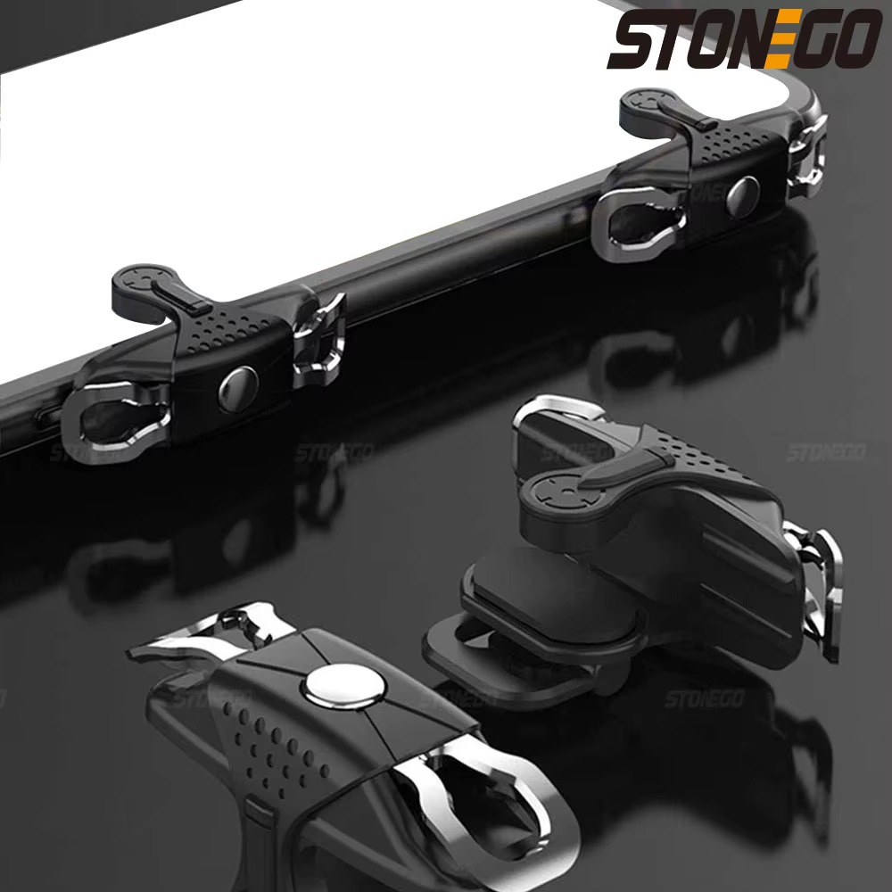 STONEGO Multifunktionale Universal Mobile Gamepad Controller Joystick Trigger Gamepad Für Handy Schießen Spiel Hilfs: Klar