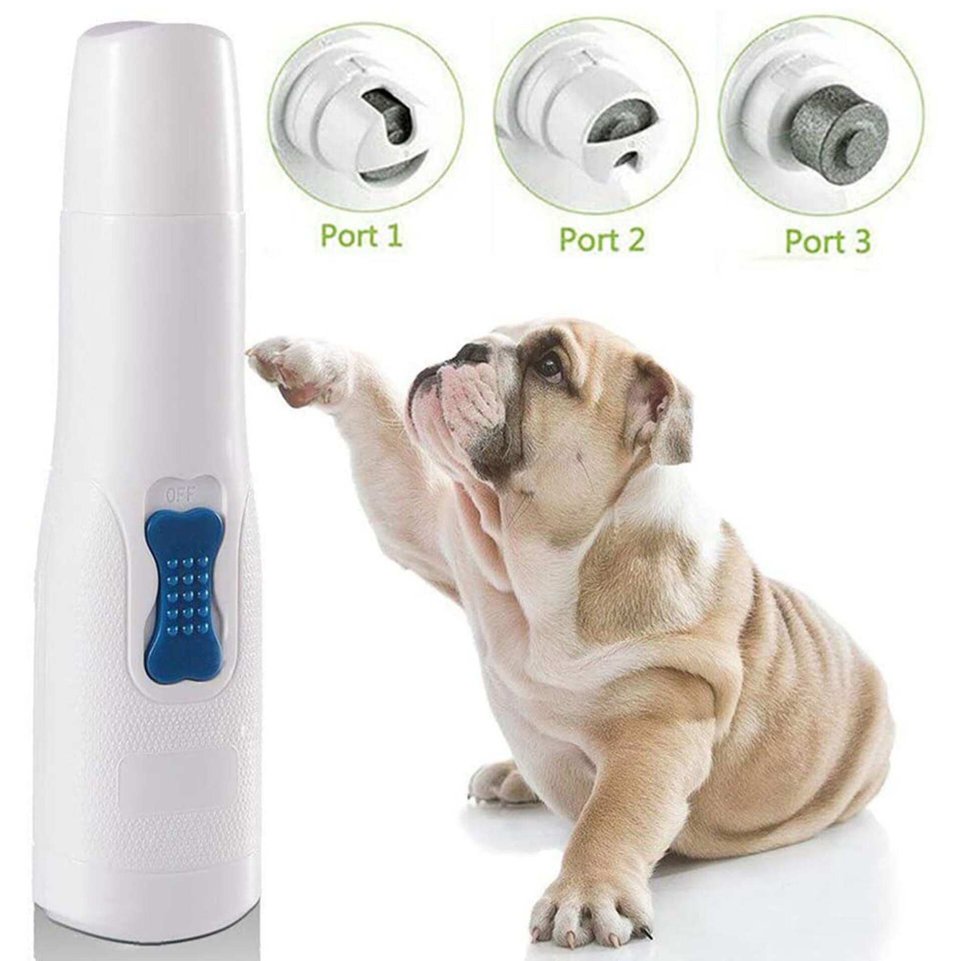 Schoonheidsproduct voor hondennagels, elektrisch nagelpiercingapparaat voor katten en honden, universele nageltrimmer