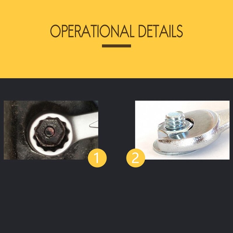 Mini Wrench, Inch Ignition Wrench Set, Open-End Set Wrench, Used to Assemble Furniture, Small Equipment, Automobiles