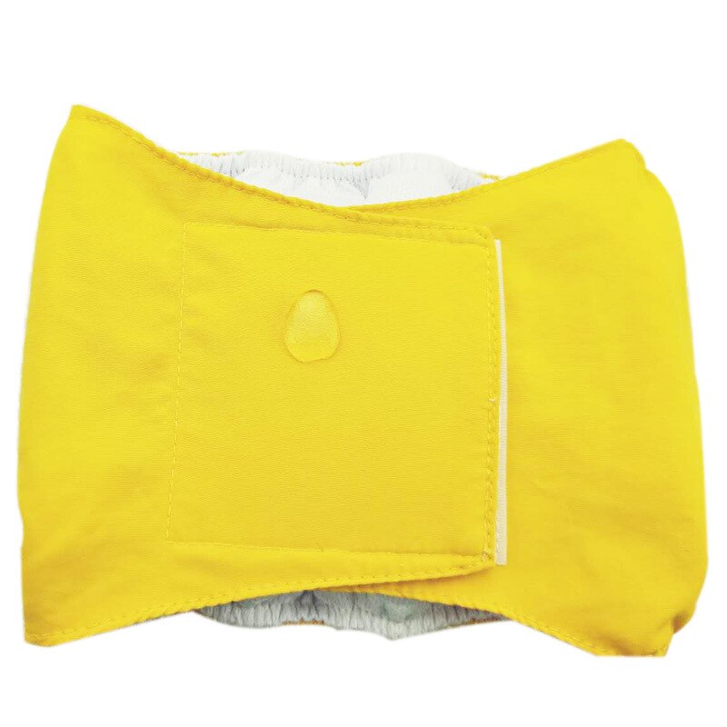 Pet Diapers Panties for Dogs Waterproof Breathable Male Disposable Diapers for Dogs Nappies Dog Physiological Pants Pet Supplies: Yellow / M