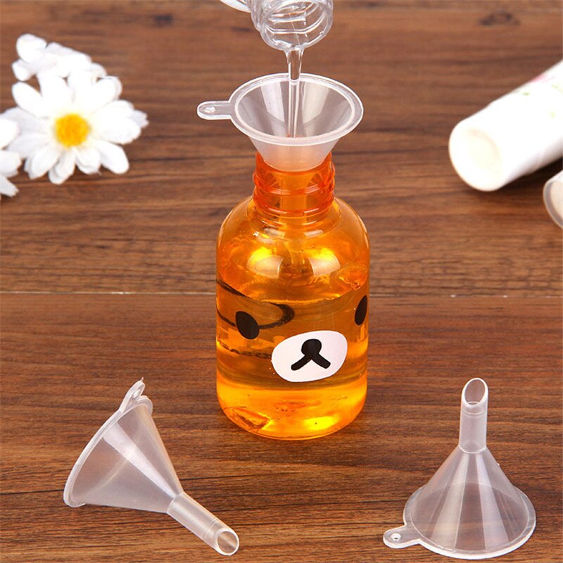 Mini Aluminum Funnels Sand Art Funnel Small Mouth For Filling Lab Bottles Salt Pepper Herbs Oils Liquid Kitchen Tools