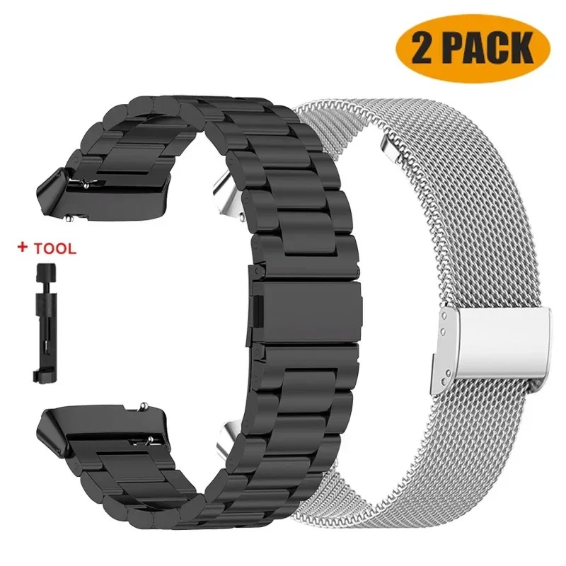 Correa de Metal sin huecos para Redmi Watch 3, pulsera activa de acero inoxidable para Xiaomi Redmi Watch 3 Lite